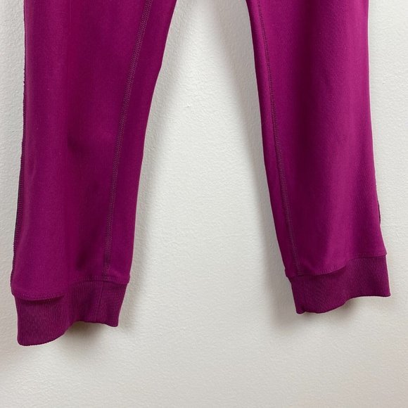 Nike Dri-Fit Power Legend Crop Legging S Magenta‎ Stretch Active Workout - Picture 3 of 11